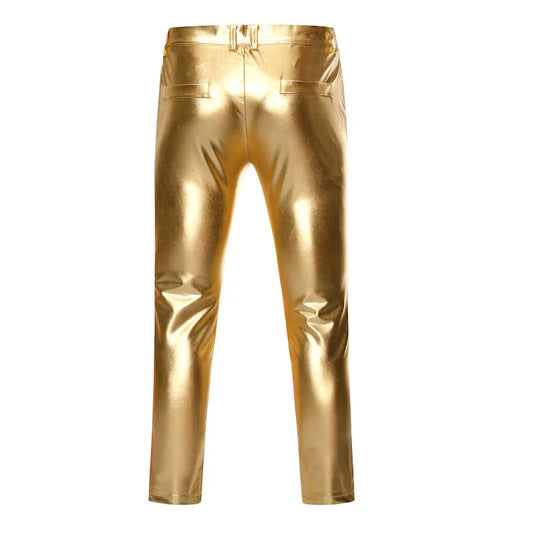 Goldene Damenhose