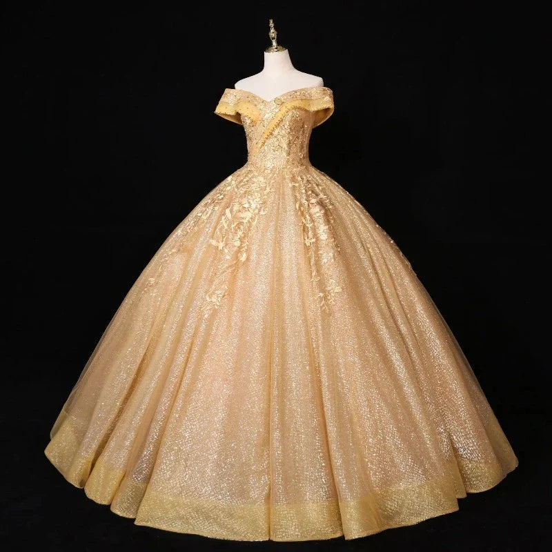 Bal Rosa Pailletten Kleid