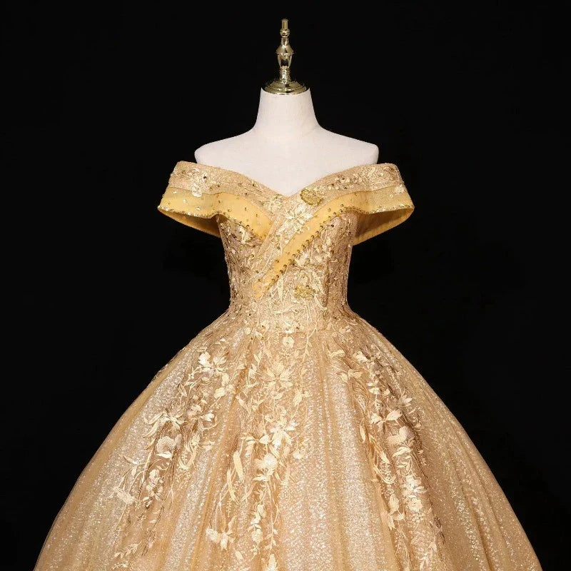 Bal Rosa Pailletten Kleid