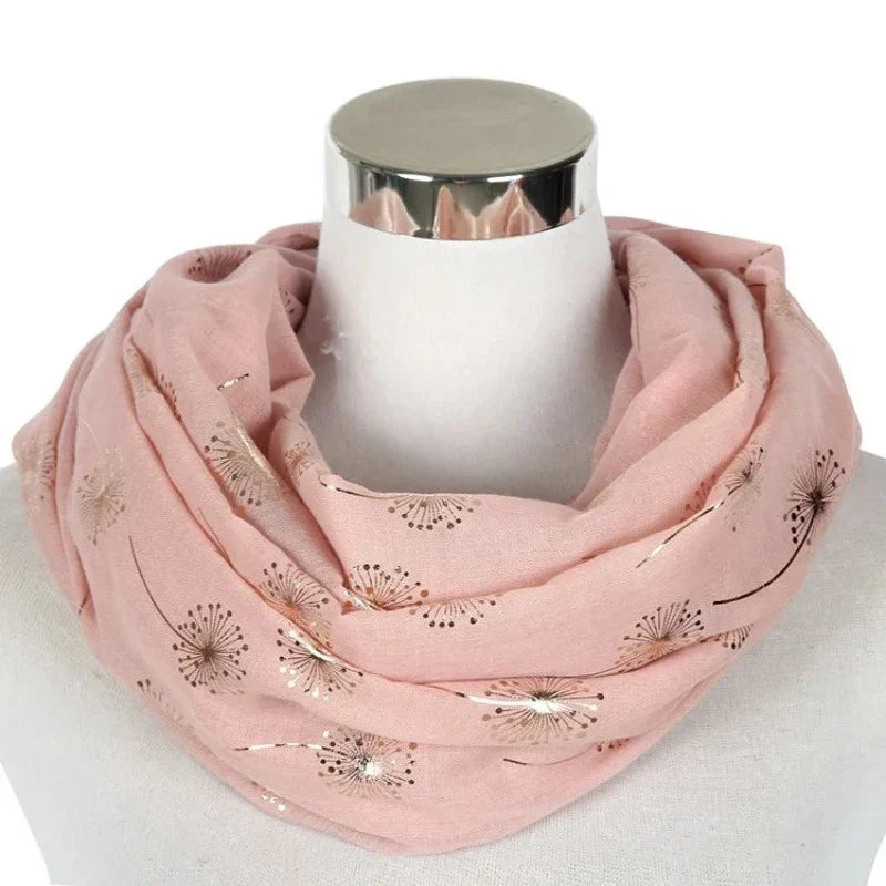 Blumige Glänzende Snood