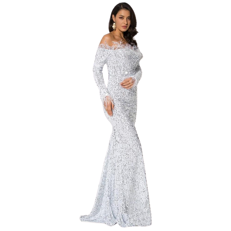 Pailletten-Stretch-Overall