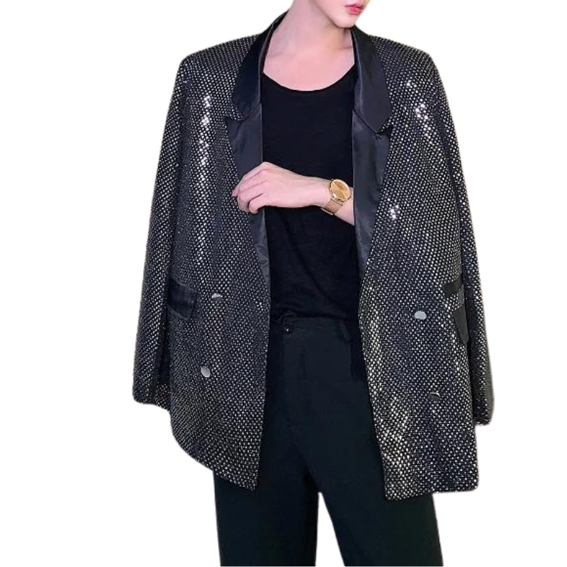 Pailletten Kostümjacke für Herren