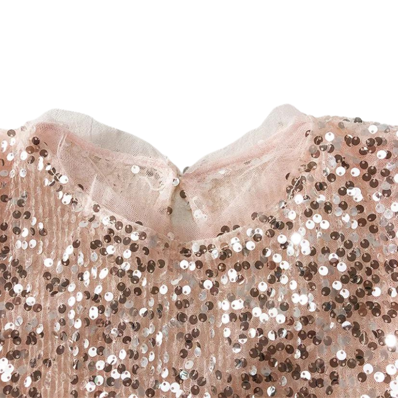 Leichter Pailletten-Top für Damen