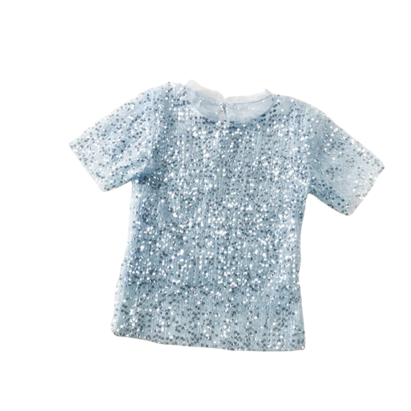Leichter Pailletten-Top für Damen