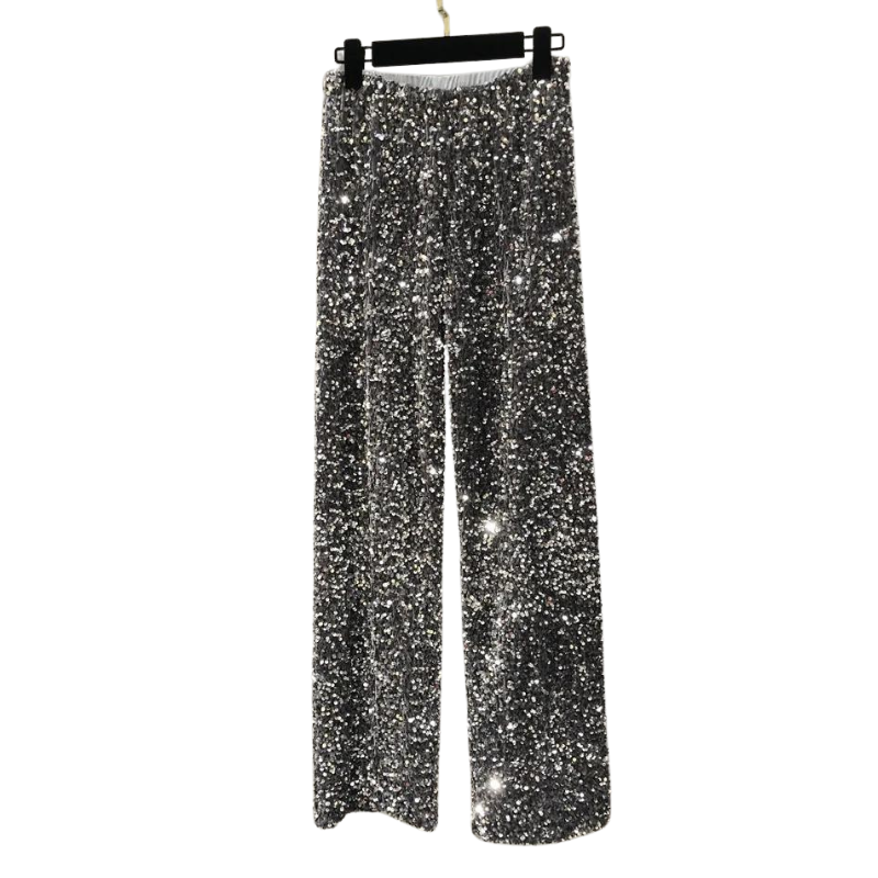 Damenshorts mit Pailletten