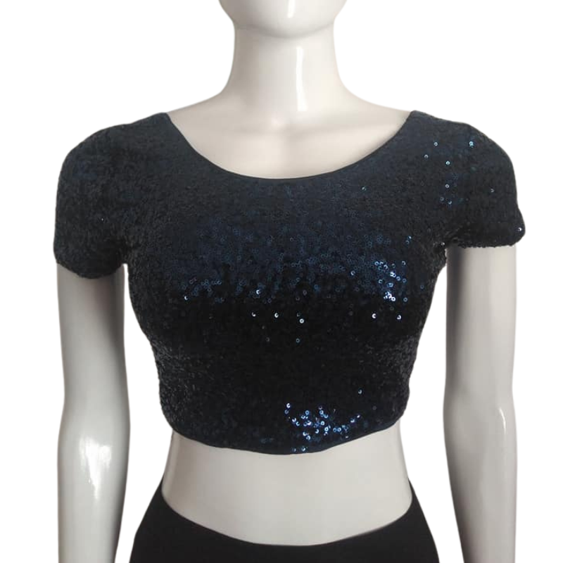 Cropped Top Paillette
