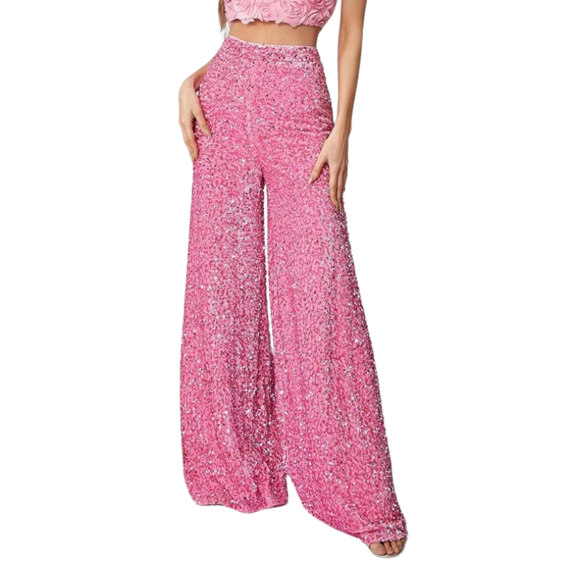 Großer Pailletten-Hosen für Damen