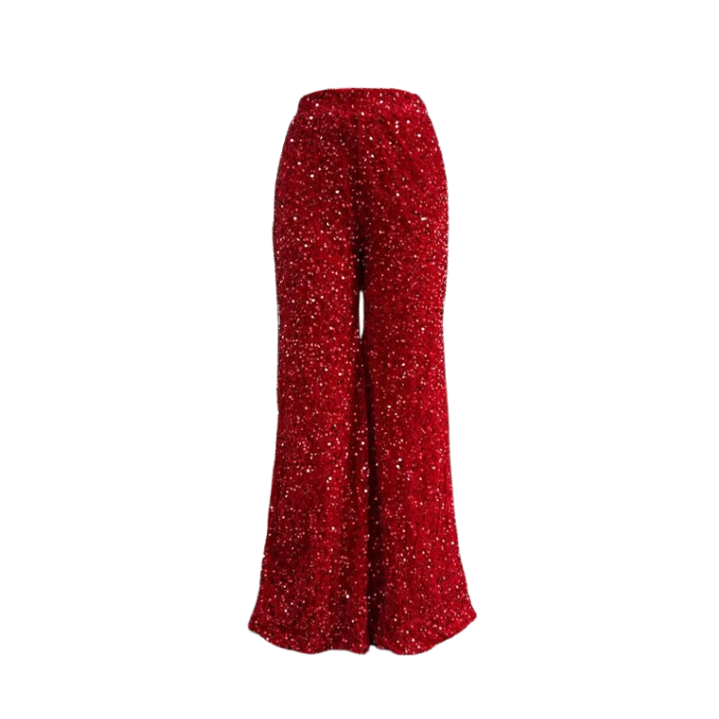 Großer Pailletten-Hosen für Damen