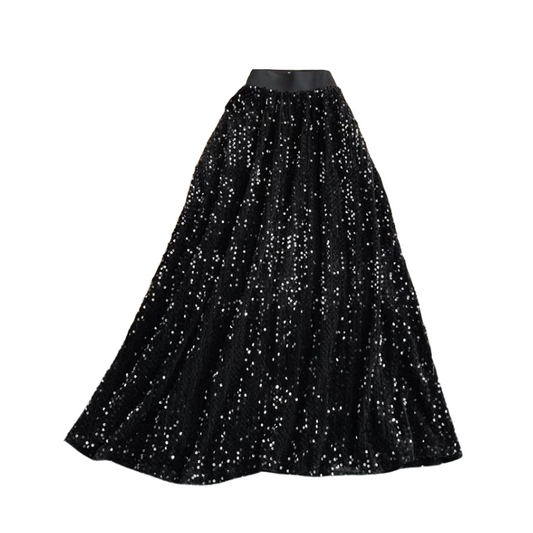 Trapezrock Pailletten Rock