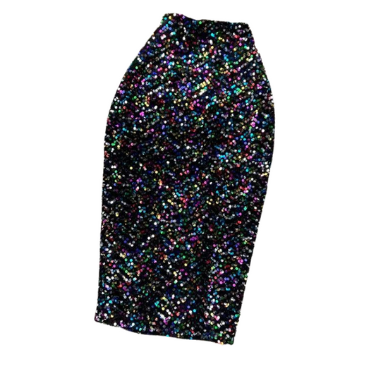 bunte Paillettenrock