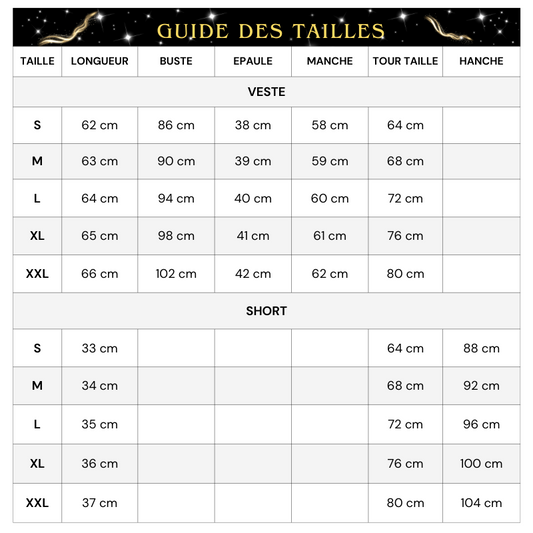 Paillettenkostüm mit Shorts