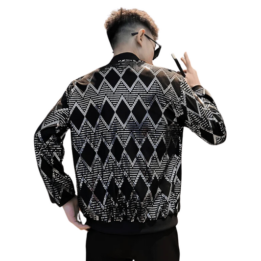 Bomber Pailletten Für Herren