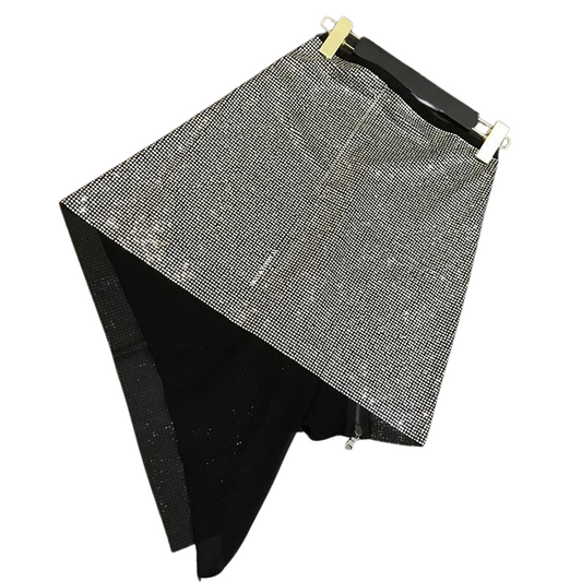 Röck mit Strass und Reißverschluss