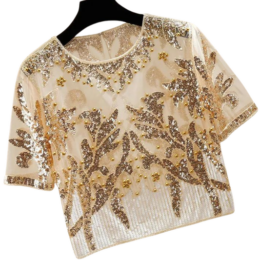 Top-Pailletten Transparent
