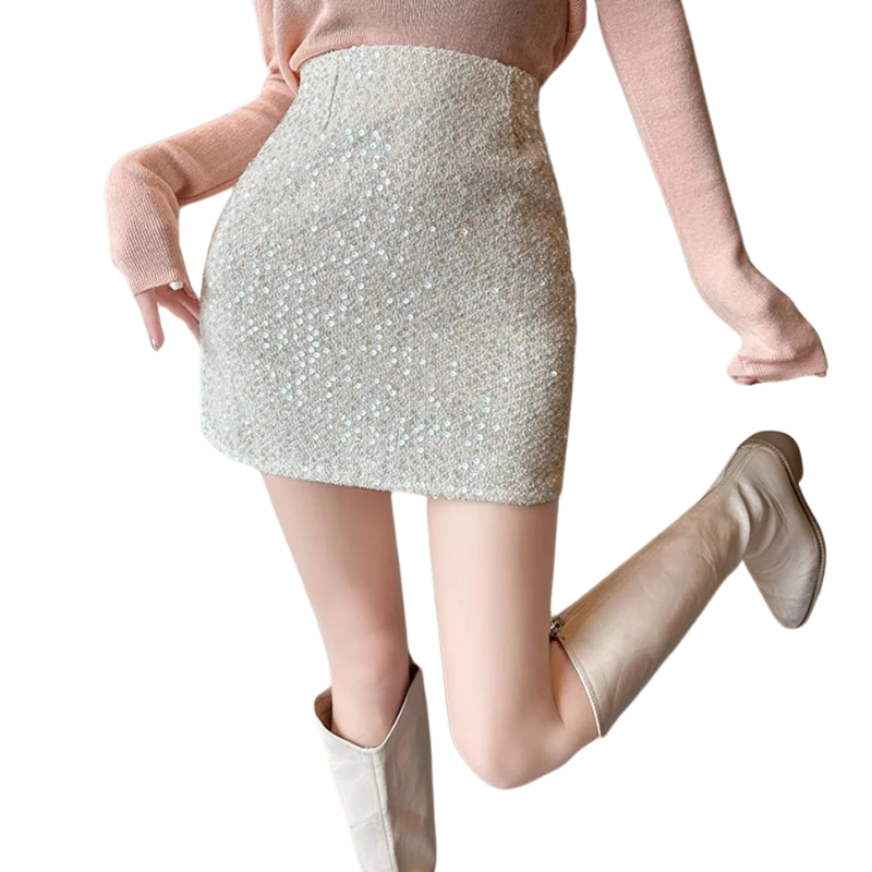 Mini-Shorts Pailletten