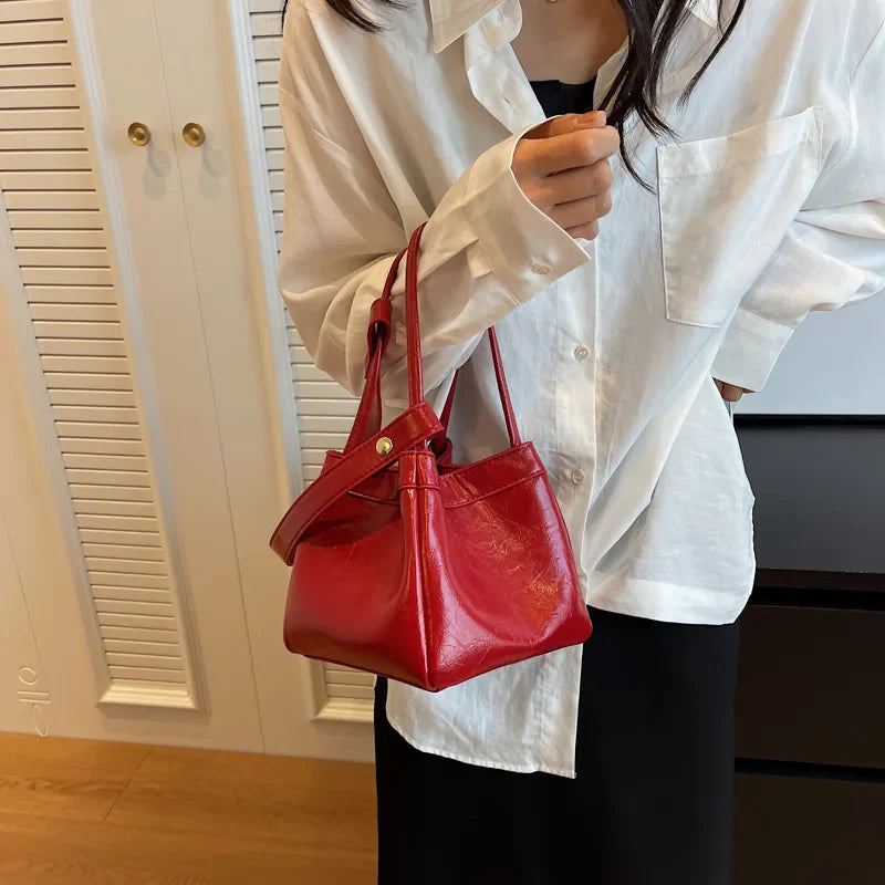 Silbernes quadratisches Tasche