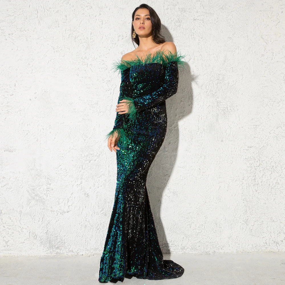 Pailletten-Stretch-Overall