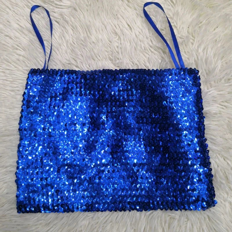 Top Pailletten Damen