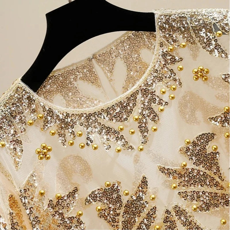 Top-Pailletten Transparent