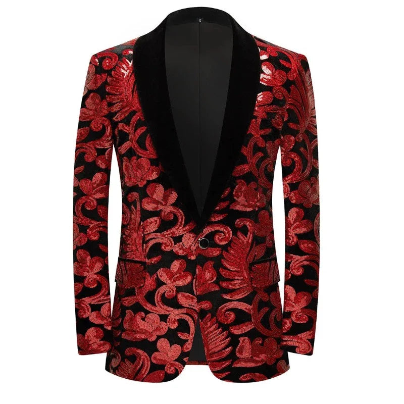 Damenpailletten-Glitzer-Strickjacke
