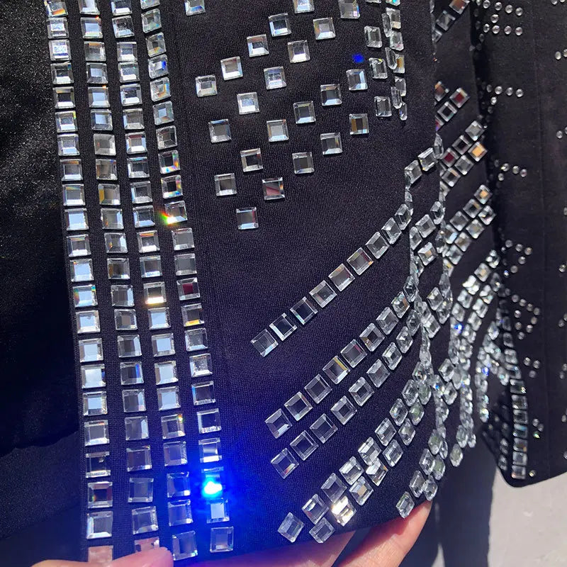 Offene Herren-Strass-Jacke