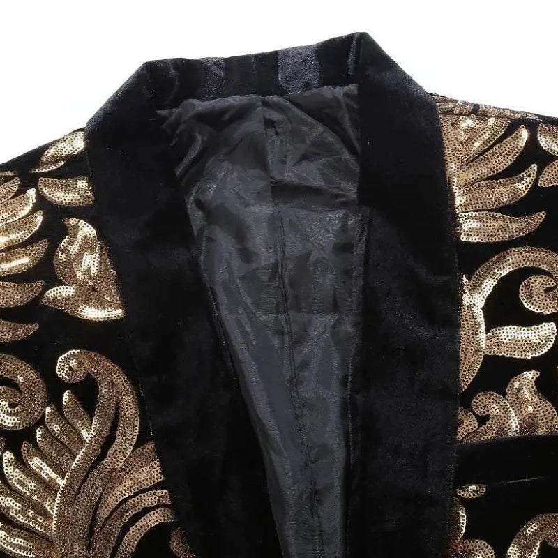Damenpailletten-Glitzer-Strickjacke