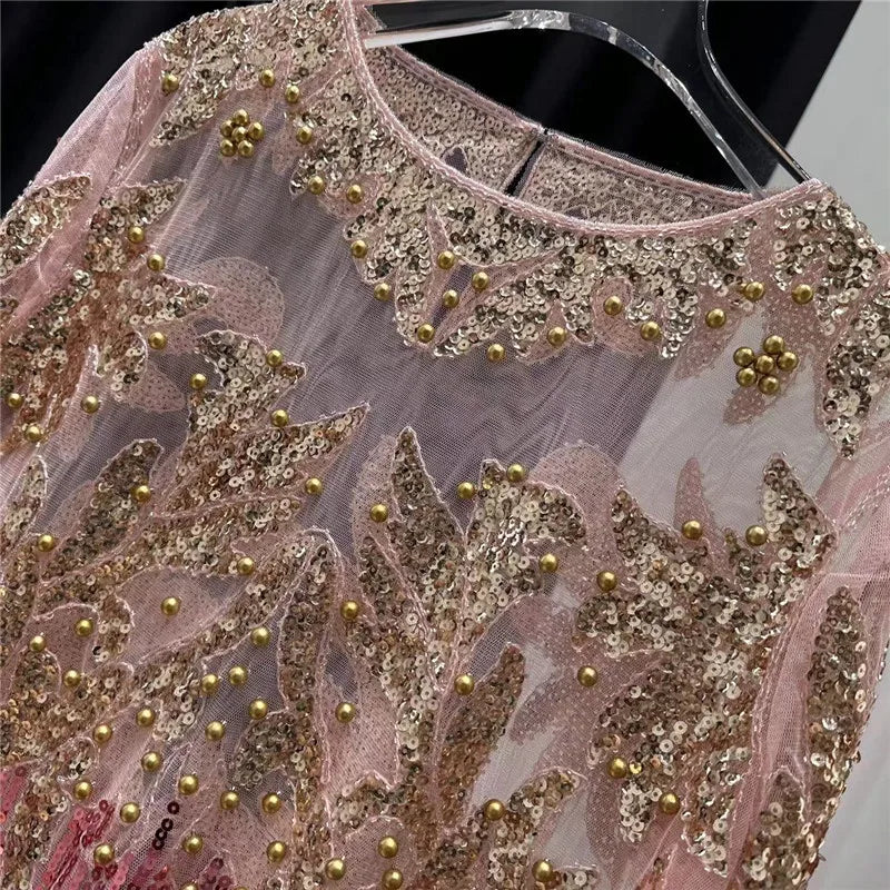 Top-Pailletten Transparent