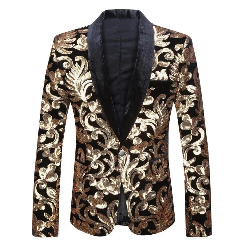 Damenpailletten-Glitzer-Strickjacke