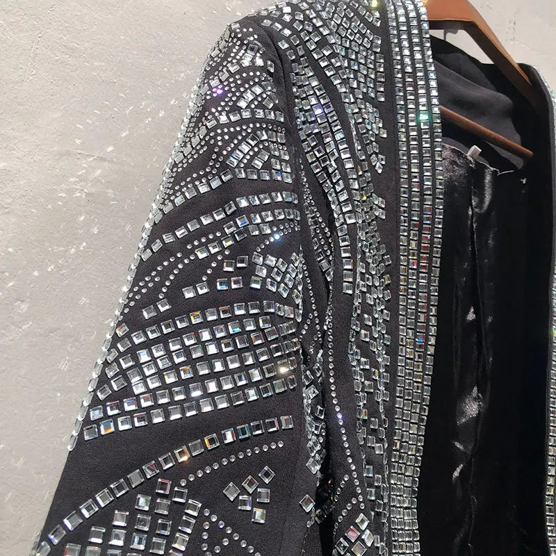 Offene Herren-Strass-Jacke