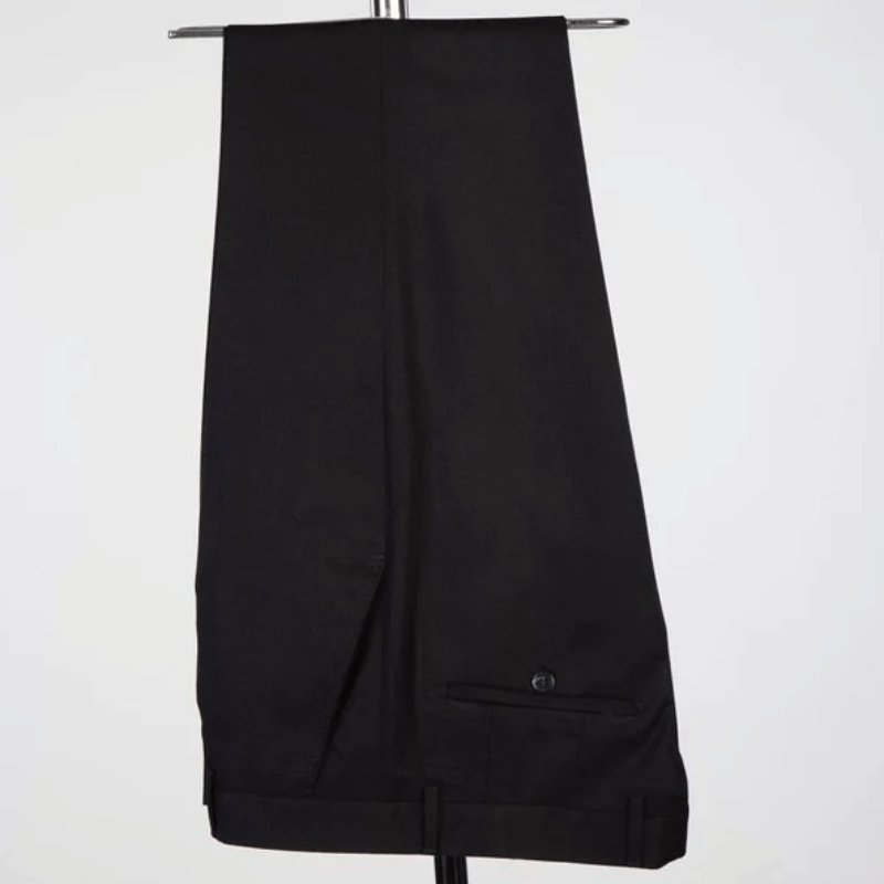 Anzugjacke und schwarze Hose mit Strass für Herren