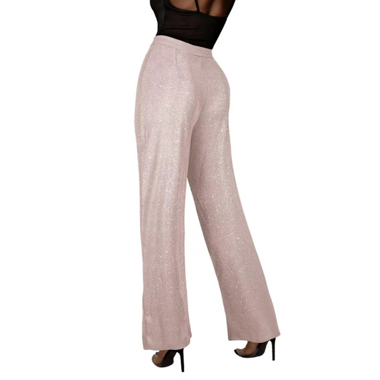 Elegante Damen-Paillettenhose