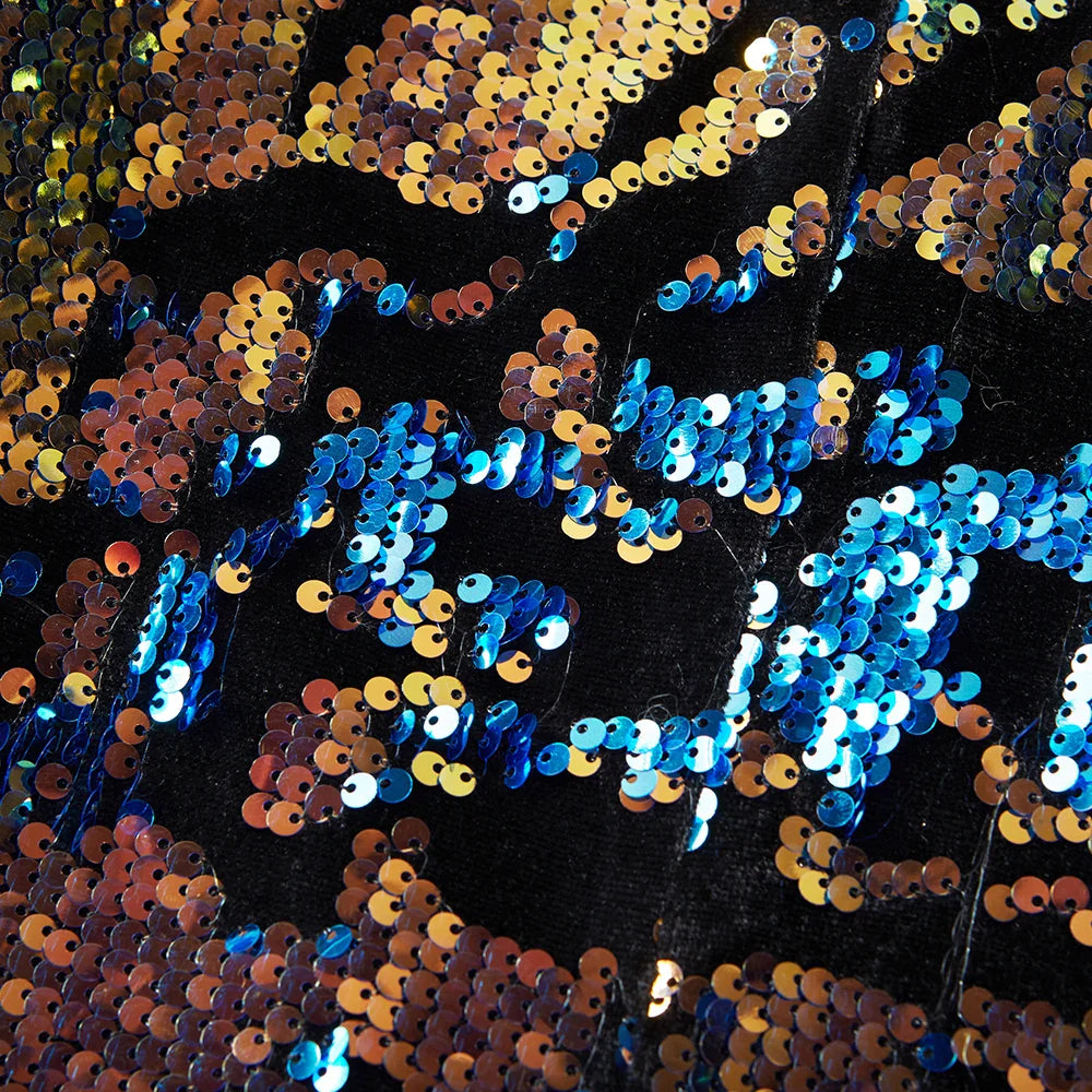 Herren-Kostüm mit Pailletten