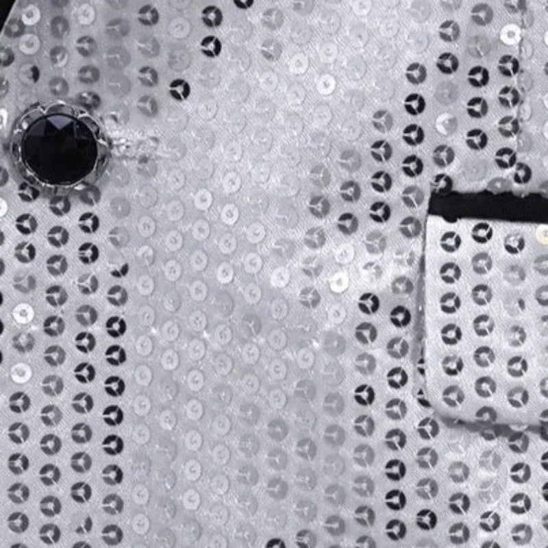 Anzugjacke mit Pailletten für Herren