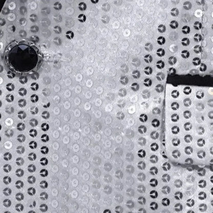 Anzugjacke mit Pailletten für Herren