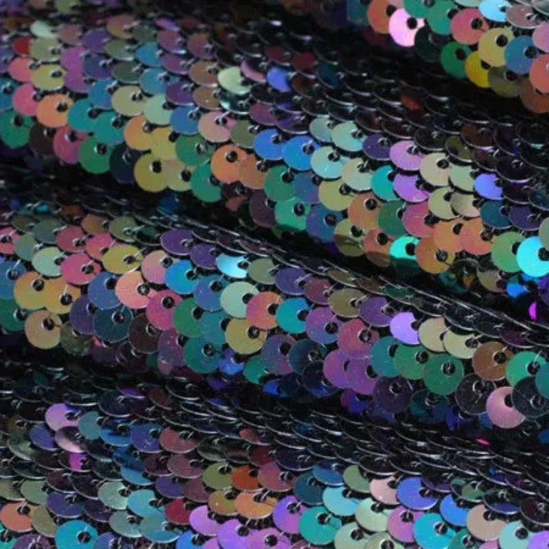 Herren Pailletten-Anzugjacke Mao-Kragen