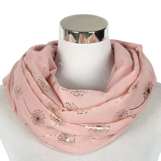 Blumige Glänzende Snood