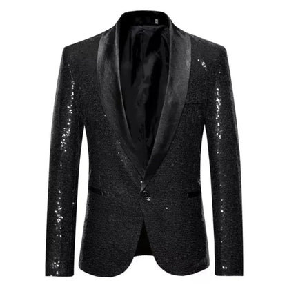 Paillettenjacke Kostüm für Herren