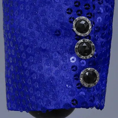 Anzugjacke mit Pailletten für Herren