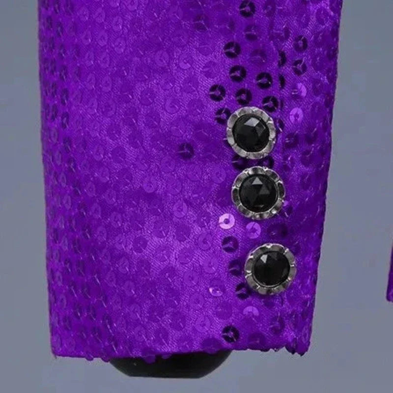 Anzugjacke mit Pailletten für Herren