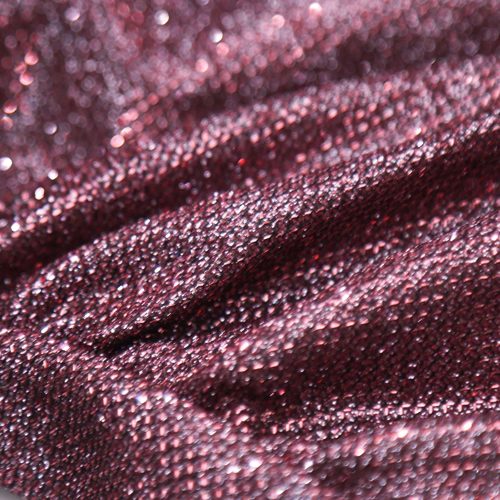 Pailletten Abendkleid mit V-Ausschnitt