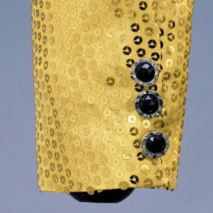 Anzugjacke mit Pailletten für Herren