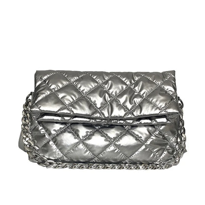 Sack Matelassé Silber