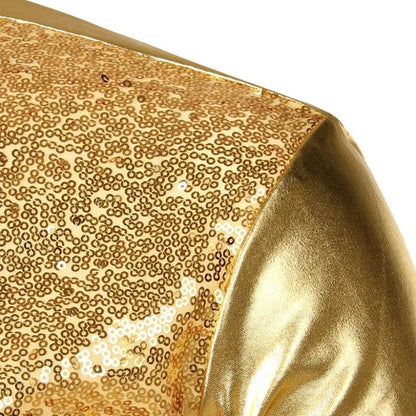 Männer Pailletten-Hemd in Gold