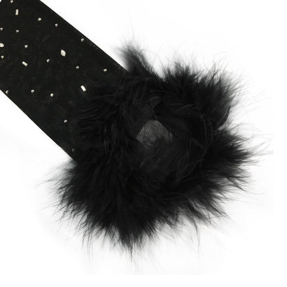 Abendkleid mit Strass und Pailletten