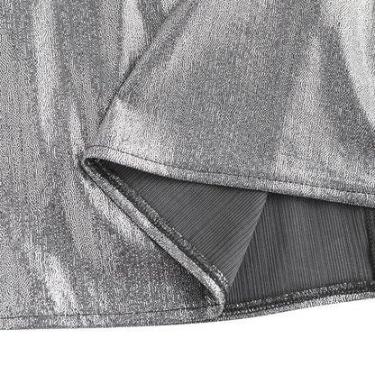 Paillettenkleid mit offenen Ärmeln