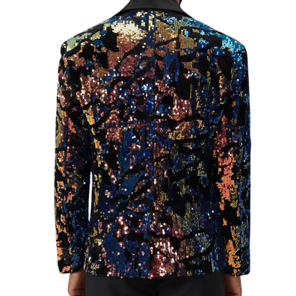 Herren-Kostüm mit Pailletten