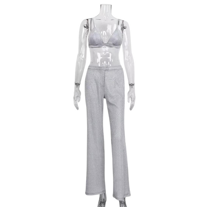 Kostüm für Damen mit Pailletten