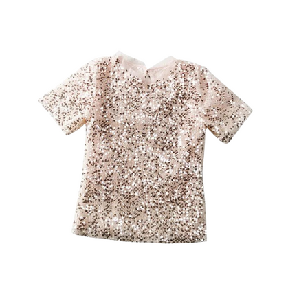 Leichter Pailletten-Top für Damen