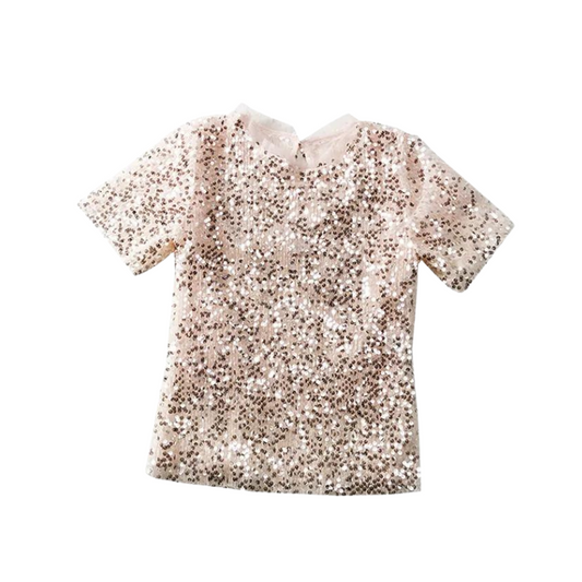 Leichter Pailletten-Top für Damen