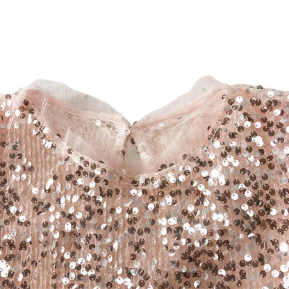 Leichter Pailletten-Top für Damen